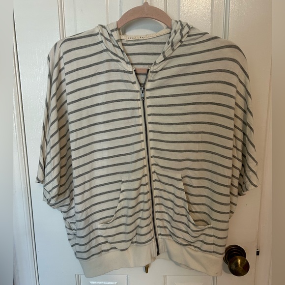 SOLD Copper Key XL kids - Small Adult Stripe Hooded Sweater - Picture 1 of 2